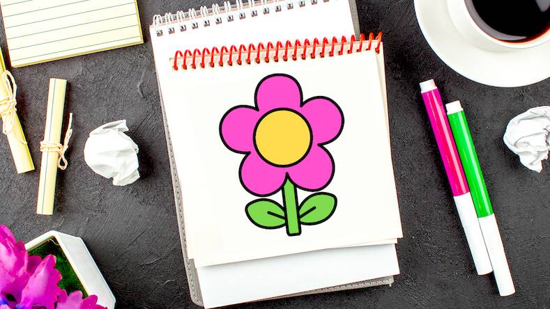Скачать взломанную ASMR Coloring Book Draw Game [Мод меню] MOD apk на Андроид