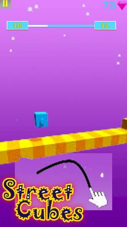 Скачать взломанную Draw street cilimber cubes [Много монет] MOD apk на Андроид