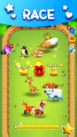 Скачать взломанную Merge Animals Zoo: Животные [Мод меню] MOD apk на Андроид