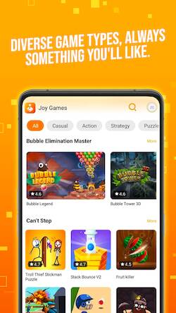 Скачать взломанную Joy Games [Бесплатные покупки] MOD apk на Андроид