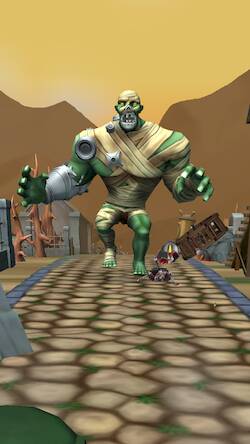 Скачать взломанную Monsters Out: шутер-стрелялка [Бесплатные покупки] MOD apk на Андроид