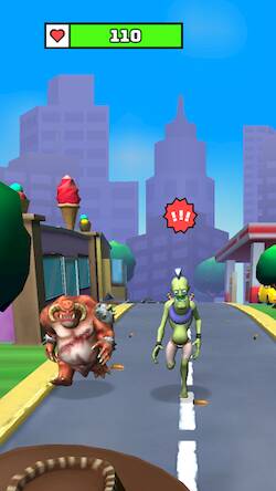 Скачать взломанную Monsters Out: шутер-стрелялка [Бесплатные покупки] MOD apk на Андроид