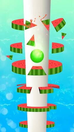 Скачать взломанную Helix Stack Jump : Helix Game [Бесплатные покупки] MOD apk на Андроид