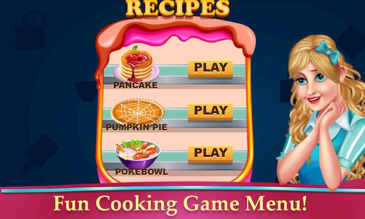 Скачать взломанную Mama's Kitchen: Cooking Craze [Много монет] MOD apk на Андроид