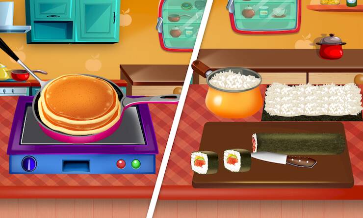 Скачать взломанную Mama's Kitchen: Cooking Craze [Много монет] MOD apk на Андроид