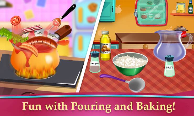 Скачать взломанную Mama's Kitchen: Cooking Craze [Много монет] MOD apk на Андроид