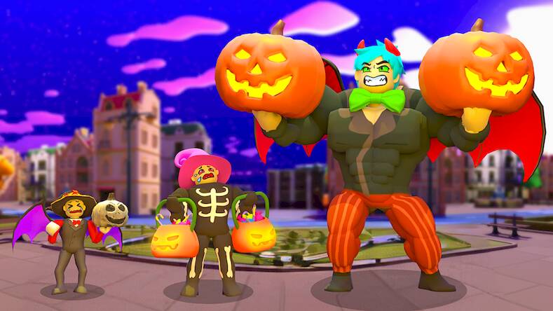 Скачать взломанную Lifting Hero 3D: Idle Muscle [Мод меню] MOD apk на Андроид