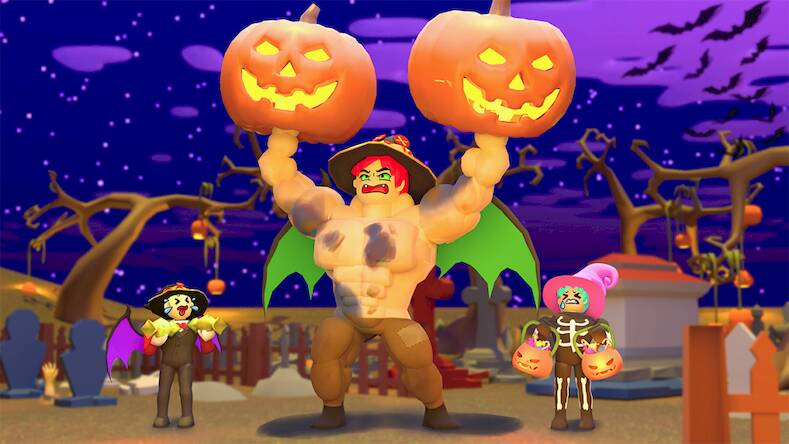 Скачать взломанную Lifting Hero 3D: Idle Muscle [Мод меню] MOD apk на Андроид