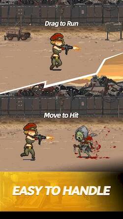 Скачать взломанную Zombie Fighter: Hero Survival [Много денег] MOD apk на Андроид