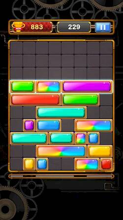 Скачать взломанную Sliding Gem - Falling Jewel Dr [Много монет] MOD apk на Андроид