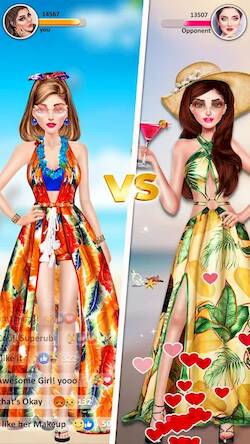 Скачать взломанную Dress up and Makeup: DIY Games [Много монет] MOD apk на Андроид
