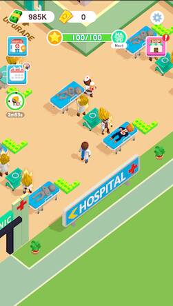 Скачать взломанную Emergency:Healing Please [Много монет] MOD apk на Андроид