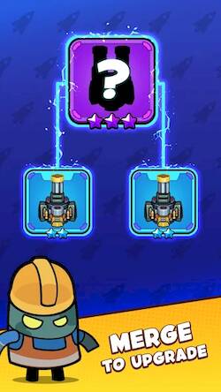 Скачать взломанную Merge Cannon - Idle zombie war [Много денег] MOD apk на Андроид