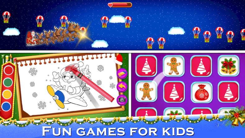 Скачать взломанную Christmas Games [Много денег] MOD apk на Андроид