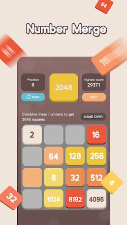 Скачать взломанную Number Merge [Много денег] MOD apk на Андроид