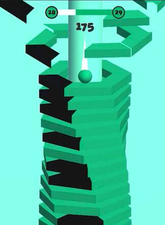 Скачать взломанную Drop Stack Ball - Crash Ball [Бесплатные покупки] MOD apk на Андроид