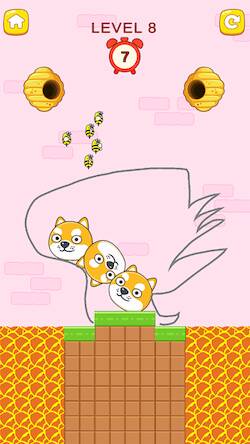 Скачать взломанную Save the doggy: Draw Dog [Мод меню] MOD apk на Андроид