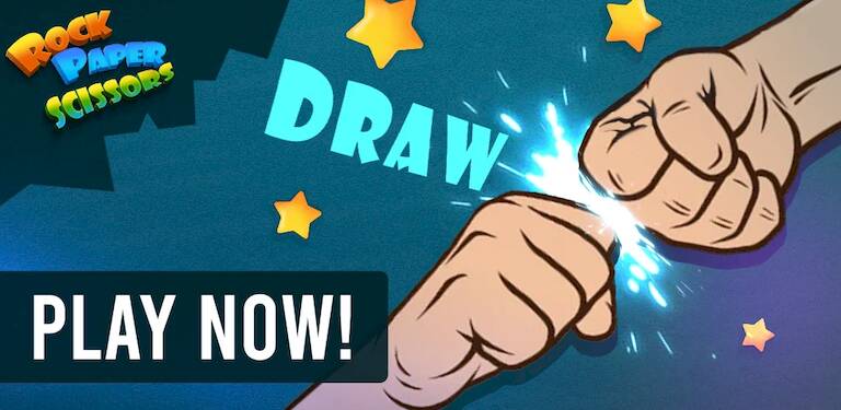 Скачать взломанную Rock Scissors Paper [Много денег] MOD apk на Андроид