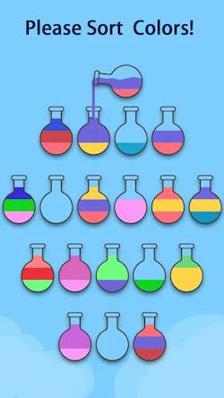 Скачать взломанную Sort Puzzle-акварельный пазл [Мод меню] MOD apk на Андроид
