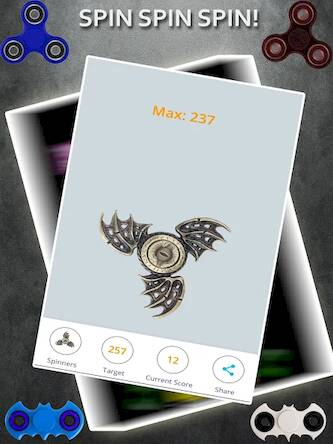 Скачать взломанную Super Fidget Spinner Puzzles [Мод меню] MOD apk на Андроид