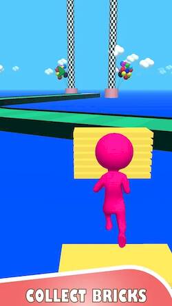 Скачать взломанную Stack Run Shortcut Race [Много монет] MOD apk на Андроид