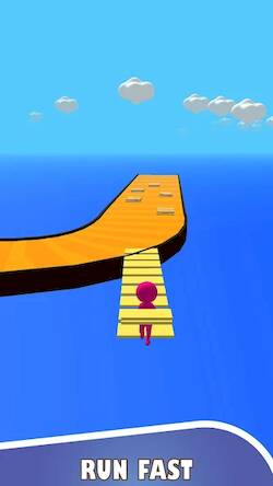 Скачать взломанную Stack Run Shortcut Race [Много монет] MOD apk на Андроид