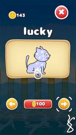 Скачать взломанную Jumping Cat [Много денег] MOD apk на Андроид