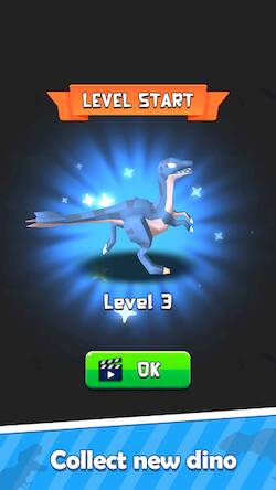 Скачать взломанную Merge Dinosaur Evolution [Бесплатные покупки] MOD apk на Андроид