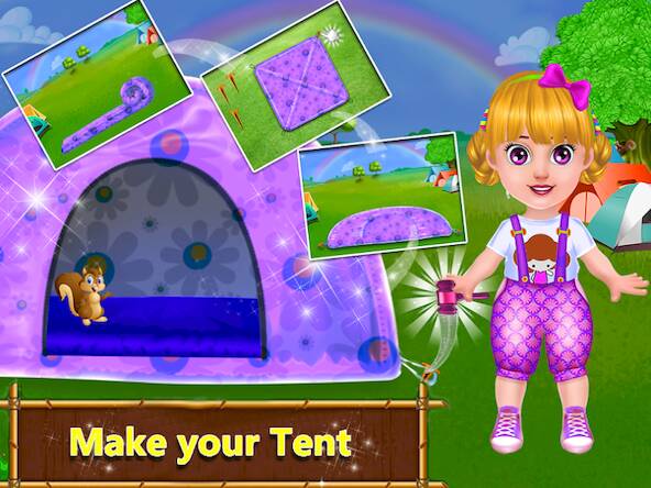 Скачать взломанную Summer Trip - Camp Adventure [Много денег] MOD apk на Андроид