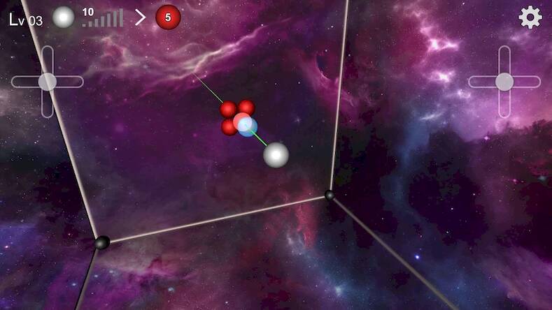 Скачать взломанную Космический бильярд 3D [Много монет] MOD apk на Андроид