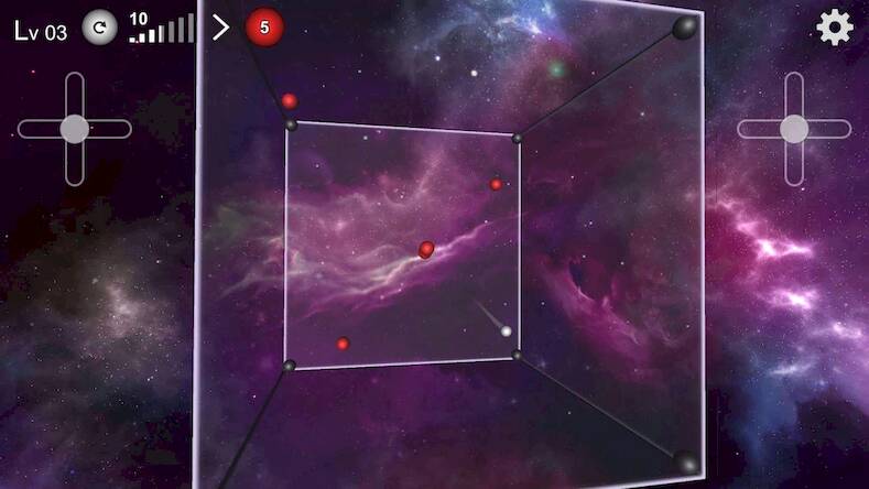 Скачать взломанную Космический бильярд 3D [Много монет] MOD apk на Андроид