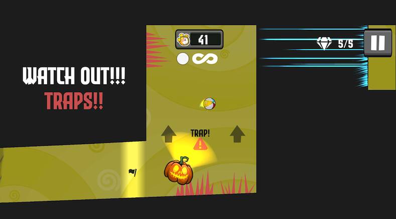 Скачать взломанную Steady Light - Bounce Ball [Много денег] MOD apk на Андроид