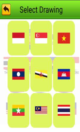 Скачать взломанную coloring southeast asia flag [Бесплатные покупки] MOD apk на Андроид