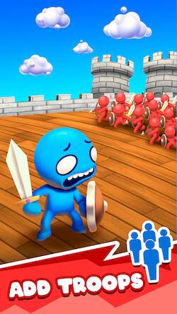 Скачать взломанную Hyper Mob Royale [Много монет] MOD apk на Андроид