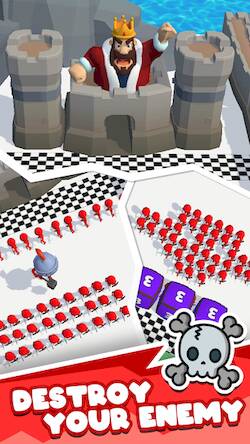 Скачать взломанную Hyper Mob Royale [Много монет] MOD apk на Андроид