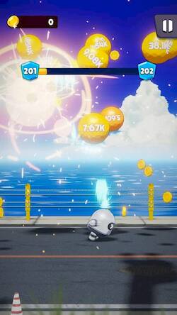 Скачать взломанную Bounce Hero [Много денег] MOD apk на Андроид