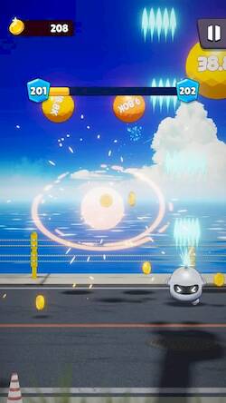 Скачать взломанную Bounce Hero [Много денег] MOD apk на Андроид