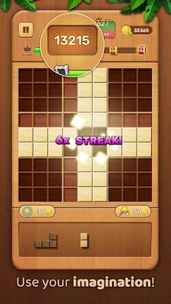 Скачать взломанную Wood Block -Sudoku Puzzle Game [Много монет] MOD apk на Андроид