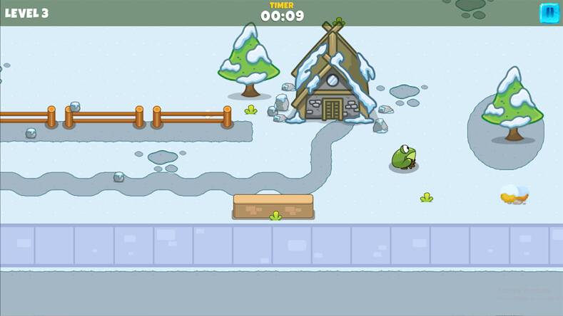 Скачать взломанную Frog Jump The Adventure game [Много денег] MOD apk на Андроид