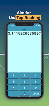Скачать взломанную Pi Answer Game - π Digits Game [Много монет] MOD apk на Андроид