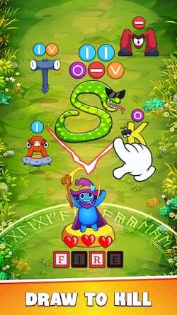 Скачать взломанную Alphabet Attack: Survival Wars [Бесплатные покупки] MOD apk на Андроид