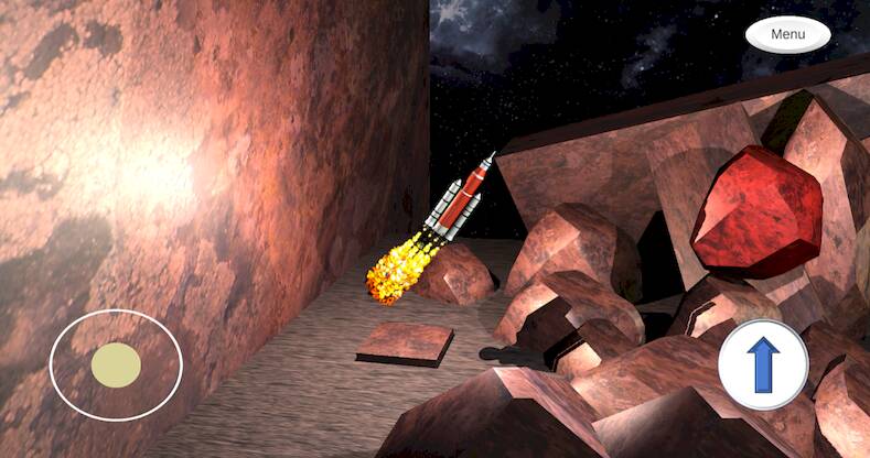Скачать взломанную Space Rocket and Land [Бесплатные покупки] MOD apk на Андроид