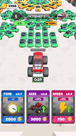 Скачать взломанную Monster Car Demolish [Много монет] MOD apk на Андроид