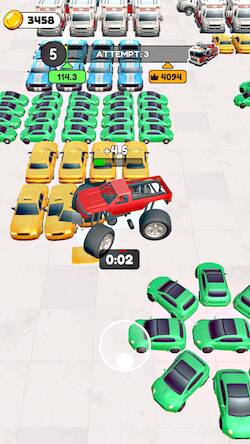 Скачать взломанную Monster Car Demolish [Много монет] MOD apk на Андроид