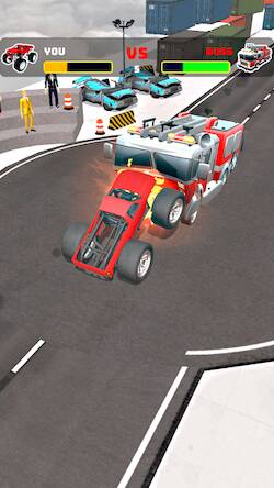 Скачать взломанную Monster Car Demolish [Много монет] MOD apk на Андроид
