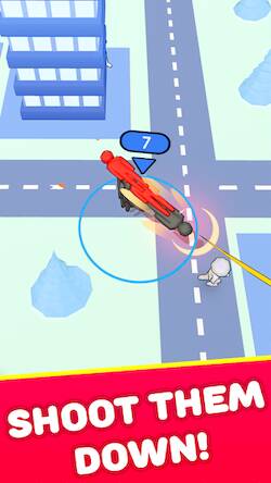 Скачать взломанную Human Shooter [Много денег] MOD apk на Андроид