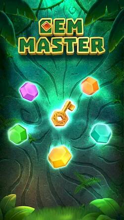 Скачать взломанную Gem Master - Merge Puzzle [Много монет] MOD apk на Андроид