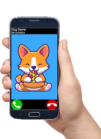 Скачать взломанную Fake Call Dog Game - Prank Cal [Много денег] MOD apk на Андроид