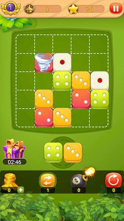 Скачать взломанную Dice Pop:Merge Puzzle [Много денег] MOD apk на Андроид