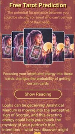 Скачать взломанную tarot [Бесплатные покупки] MOD apk на Андроид